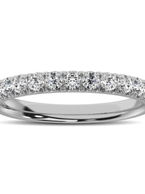 10K White Gold 1/2 Ctw Annivesary Band