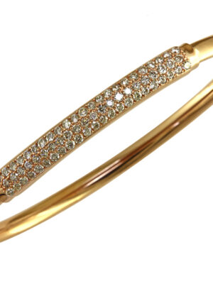 EFFY 14K ROSE GOLD DIAMOND BANGLE