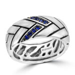 Effy 925 Sterling Silver Sapphire Ring