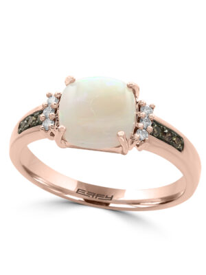 Effy 14K Rose Gold Diamond & Multicolor Ring
