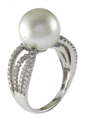 EFFY 14K WHITE GOLD DIAMOND