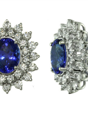 EFFY 14K WHITE GOLD  EARRINGS