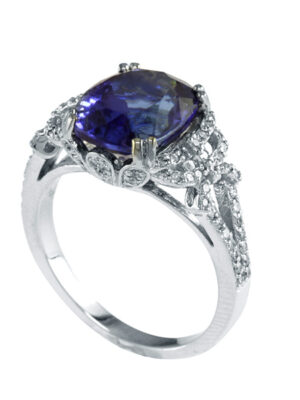 EFFY 14K WHITE GOLD  RING