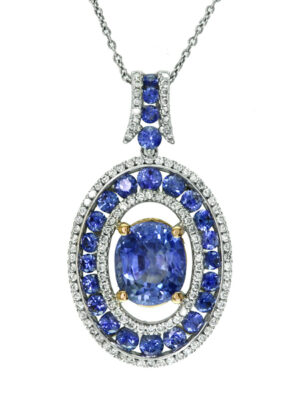 EFFY 18K WHITE GOLD  PENDANT