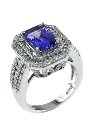 EFFY 14K WHITE GOLD  RING