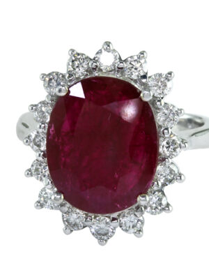 EFFY 18K WHITE GOLD  RING