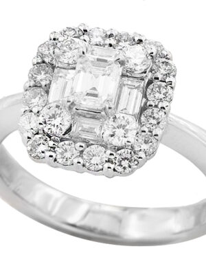 EFFY 14K WHITE GOLD  RING