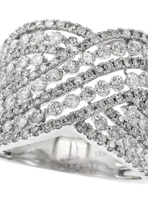 EFFY 14K WHITE GOLD  RING
