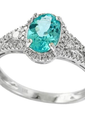 EFFY 18K WHITE GOLD , DIAMOND AND APETITE RING