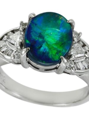 EFFY PLATINUM ,OPAL RING