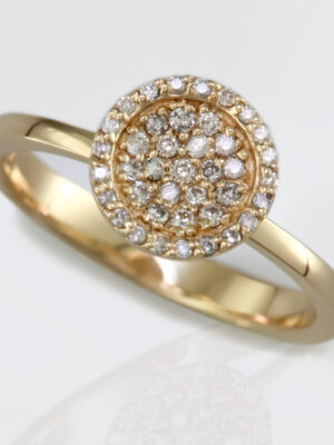 Effy 14K Yellow Gold Diamond Ring