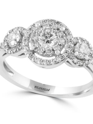 Effy 14K White Gold Diamond Ring
