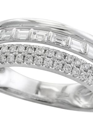 EFFY 14K WHITE GOLD DIAMOND RING