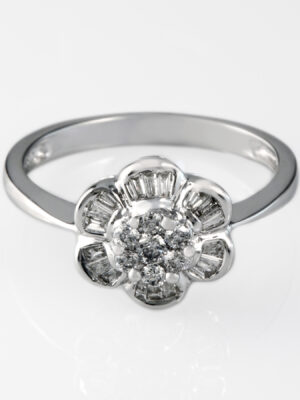 Effy 14K White Gold Diamond Ring