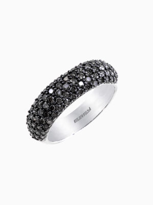 Effy 14K White Gold Black Diamond, Ring