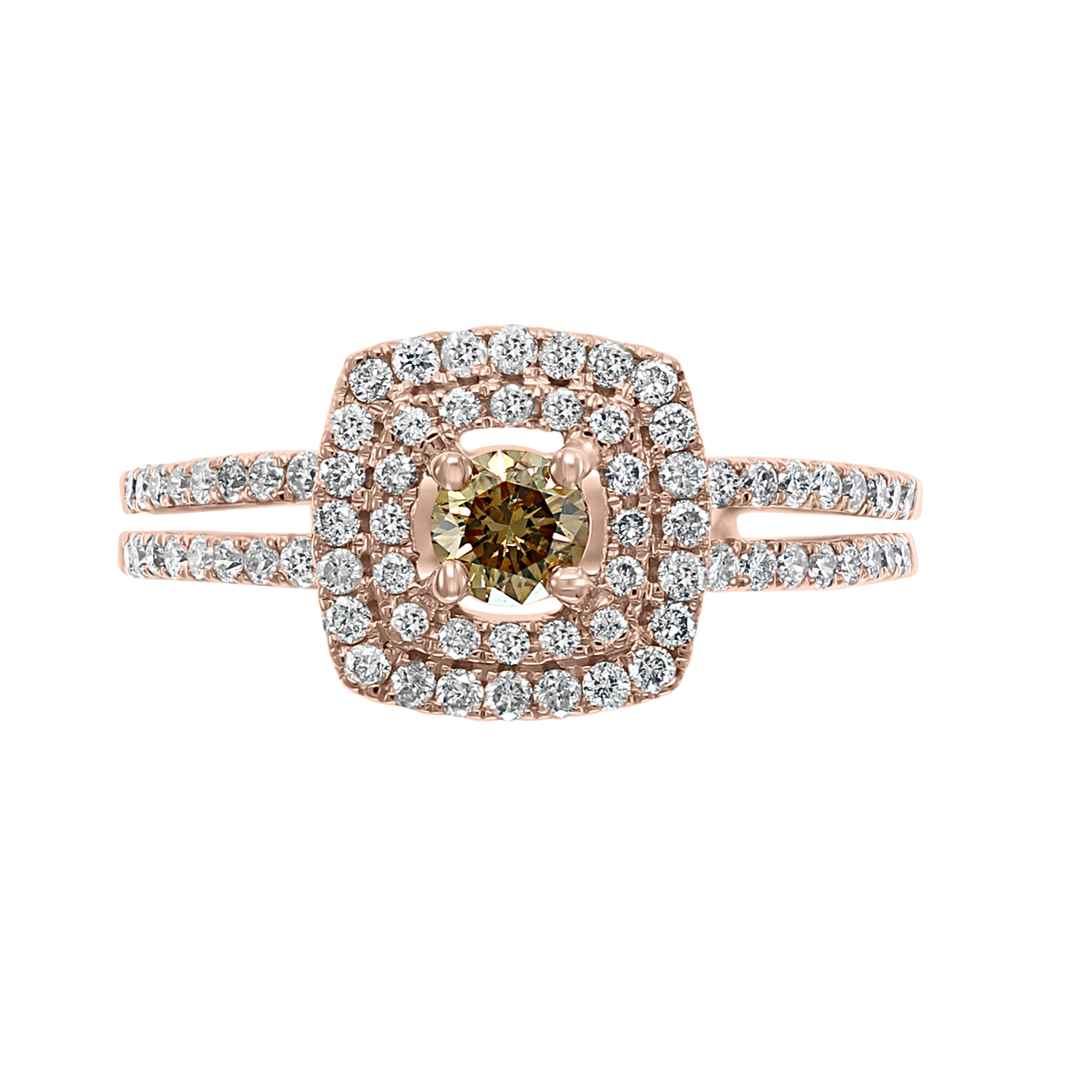 Effy 14K Rose Gold Amethyst and Diamond Ring, 7.26 TCW – effyjewelry.com