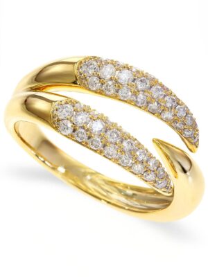 EFFY 14K YELLOW GOLD DIAMOND RING