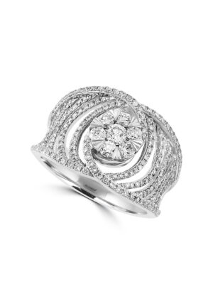 Effy 14K White Gold Diamond Ring