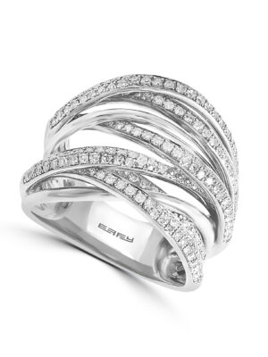 Effy 14K White Gold Diamond Ring