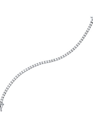14KT WHITE GOLD DIAMOND (1CTW) BRACELET