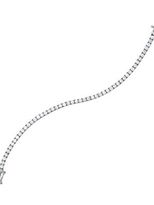 14KT WHITE GOLD DIAMOND (10CTW) BRACELET