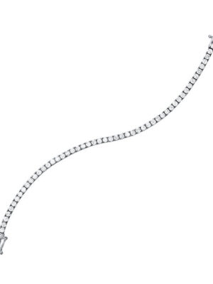 14KT WHITE GOLD DIAMOND (3CTW) BRACELET