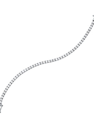 14KT WHITE GOLD DIAMOND (5CTW) BRACELET