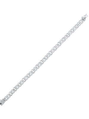 14KT WHITE GOLD DIAMOND (1 1/2CTW) BRACELET
