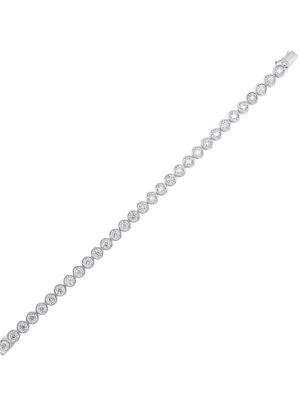 14KT WHITE GOLD DIAMOND (3CTW) BRACELET