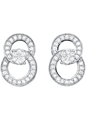 10KT WHITE GOLD DIAMOND (1/2CTW) EARRING