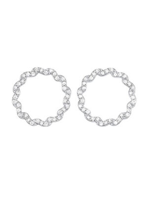 14KT WHITE GOLD DIAMOND (1/4CTW) EARRING
