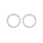 14KT WHITE GOLD DIAMOND (1/2CTW) EARRING