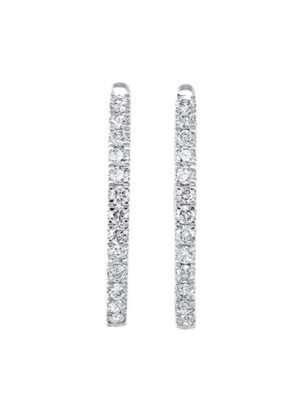 14KT WHITE GOLD DIAMOND (1/4CTW) EARRING