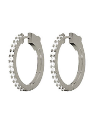 14KT WHITE GOLD DIAMOND (1/4CTW) EARRING