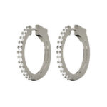 14KT WHITE GOLD DIAMOND (1/2CTW) EARRING