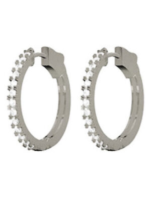 14KT WHITE GOLD DIAMOND (1/2CTW) EARRING