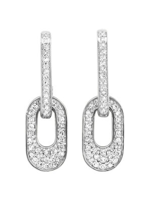 10KT WHITE GOLD DIAMOND (1/3CTW) EARRING
