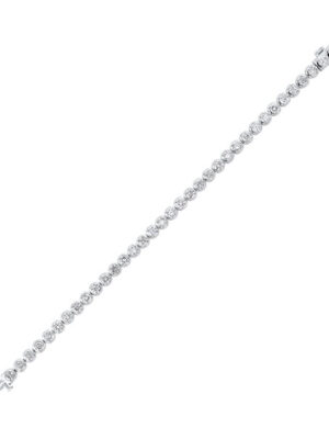 14KT WHITE GOLD DIAMOND (7CTW) BRACELET
