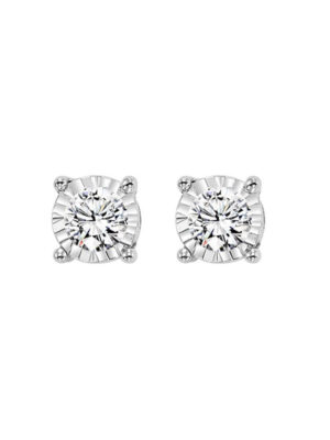 14KT WHITE GOLD DIAMOND (3/4CTW) EARRING