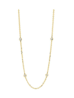 14KT YELLOW GOLD DIAMOND (2CTW) NECKLACE