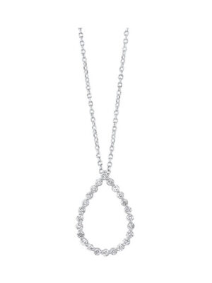14KT WHITE GOLD DIAMOND (1/4CTW) PENDANT