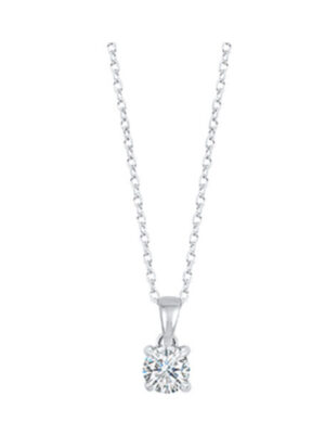14KT WHITE GOLD DIAMOND (1CTW) PENDANT