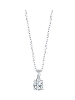 14KT WHITE GOLD DIAMOND (3/4CTW) PENDANT