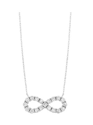 14KT WHITE GOLD DIAMOND (1/6CTW) NECKLACE