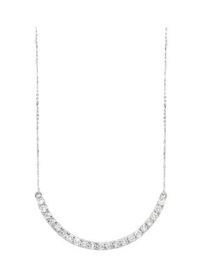 14KT WHITE GOLD DIAMOND (1/3CTW) PENDANT