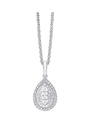 SILVER DIAMOND (1/5CTW) PENDANT