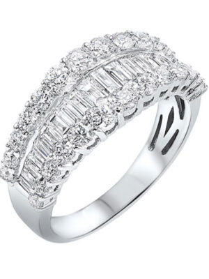 14KT WHITE GOLD DIAMOND (1CTW) RING