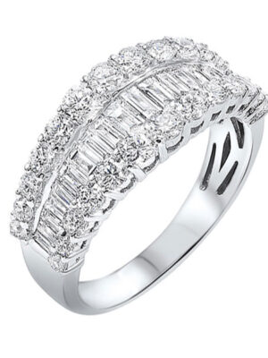 14KT WHITE GOLD DIAMOND (2 3/8CTW) RING