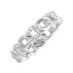 14KT WHITE GOLD DIAMOND (1/5CTW) RING