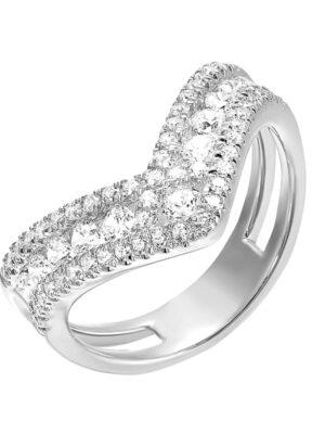 14KT WHITE GOLD DIAMOND (1CTW) RING